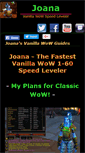 Mobile Screenshot of joanasworld.com